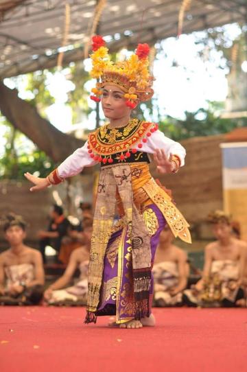 Traditional balinese dance